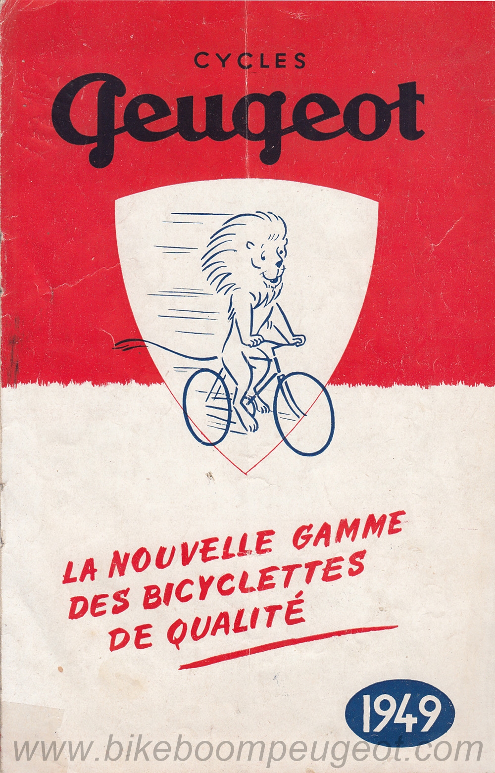 Peugeot 1949 France Brochure